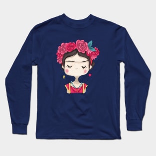 frida kahlo Long Sleeve T-Shirt